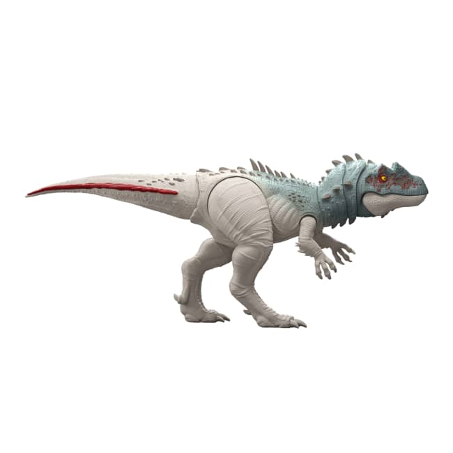 Jurassic World Gigantic Thrashers Torvosaurus Dinosaurier-Actionfigur, 2 Angriffe Und Evolutionsfunktion