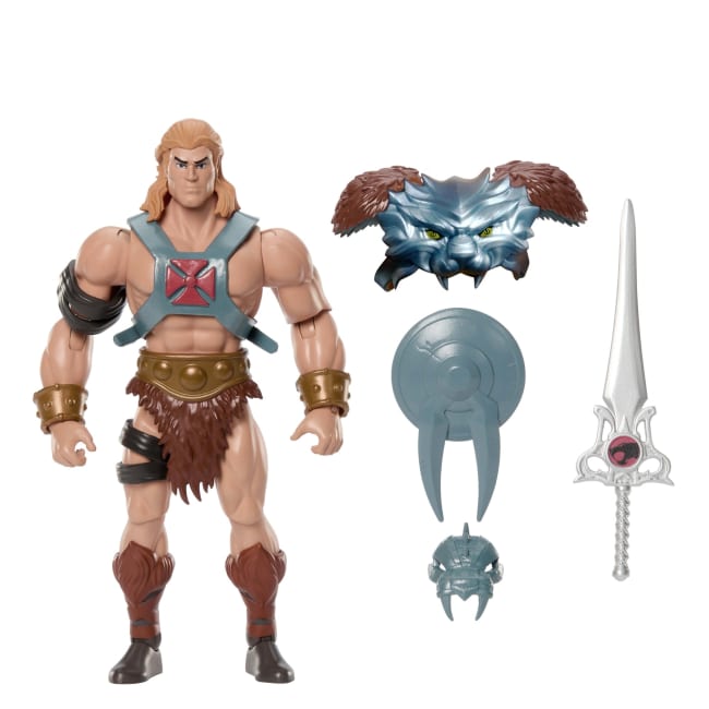 Masters Of Universe Origins & Thundercats He-Man Bewegliche, Ca. 14 Cm Große Actionfigur, 1980Er Spielzeug-Crossover