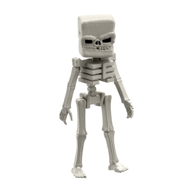 Minecraft Skeleton Large-Scale Action Figure, 12-Inch Character Collectible Inspired By The Movie