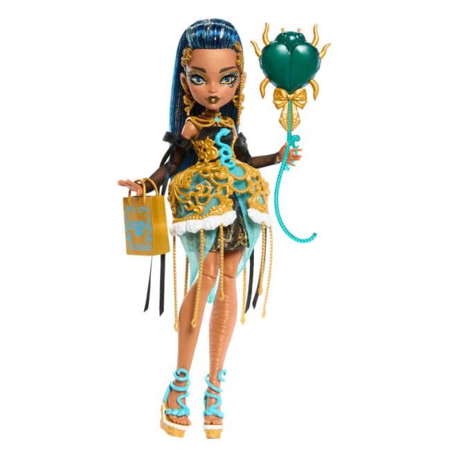 Monster High-Poupée Cleo De Nile Monstrueux Anniversaire
