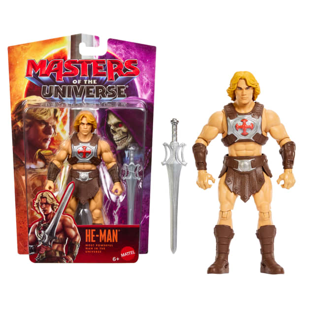 Masters Of The Universe 2026 Movie Action Figure Toys 5.5 Inch With Accessory, Heroes & Villains