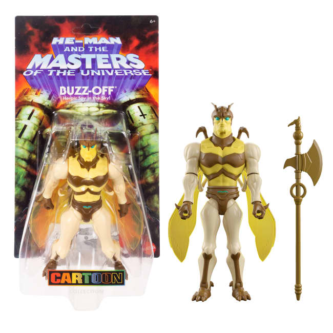 Masters Of The Universe Origins 200X Cartoon Collection Buzz-Off 5.5 Inch Action Figure MOTU Toy