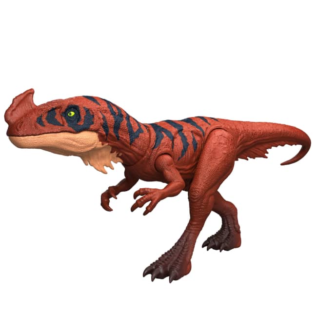 Jurassic World Wild Roar Dinosaurier-Actionfigur Spielzeug, Beißangriff Und Brüllgeräusch
