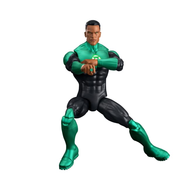 DC Premier 6.5 Inch Green Lantern John Stewart Action Figure, Series 2, 22 Articulations