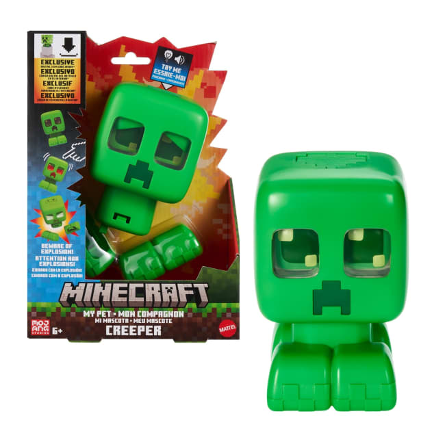 Minecraft-Figurine Creeper, Mon Animal De Compagnie