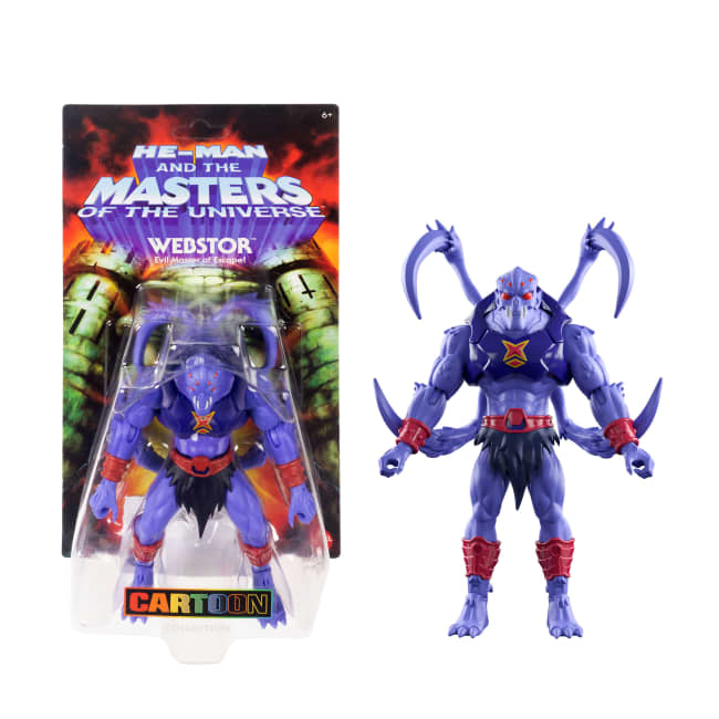 Masters Of The Universe Origins 200X Cartoon Collection Webstor 5.5 Inch Action Figure MOTU Toy