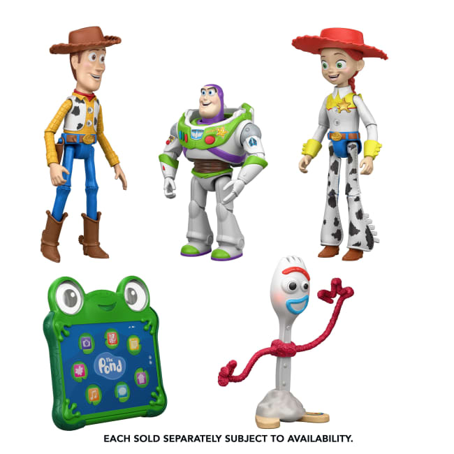 Disney And Pixar Toy Story 5 Interactables Figures 7 Inch Playscale Movie Phrases & Interact Chat