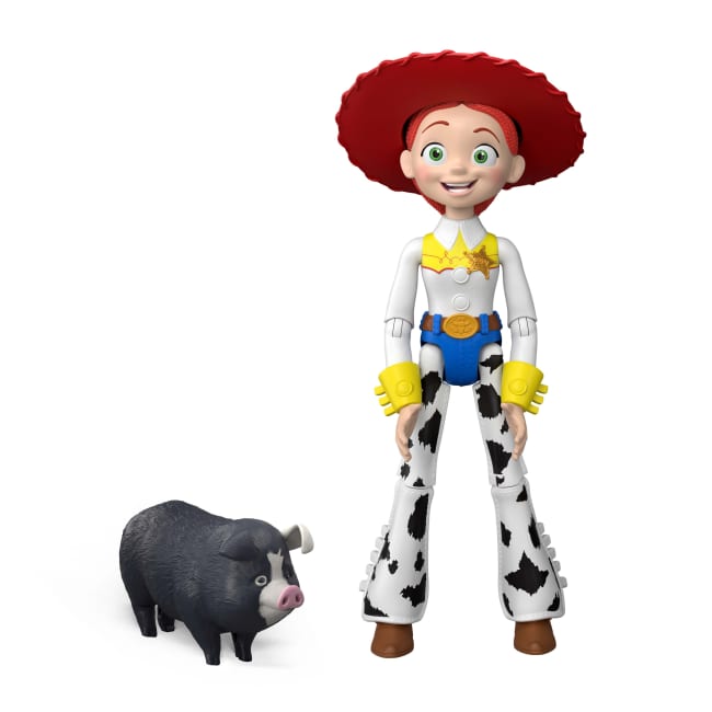 Disney En Pixar Toy Story 5 Beestenpraat Jessie, Actiefiguur Van 30 Cm En Jd Varken, 35 Geluiden