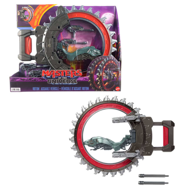 Masters Of The Universe 2026 Film Roton Voertuig Van 14 Cm, 2 Roterende Bladen En 2 Sets Blasters