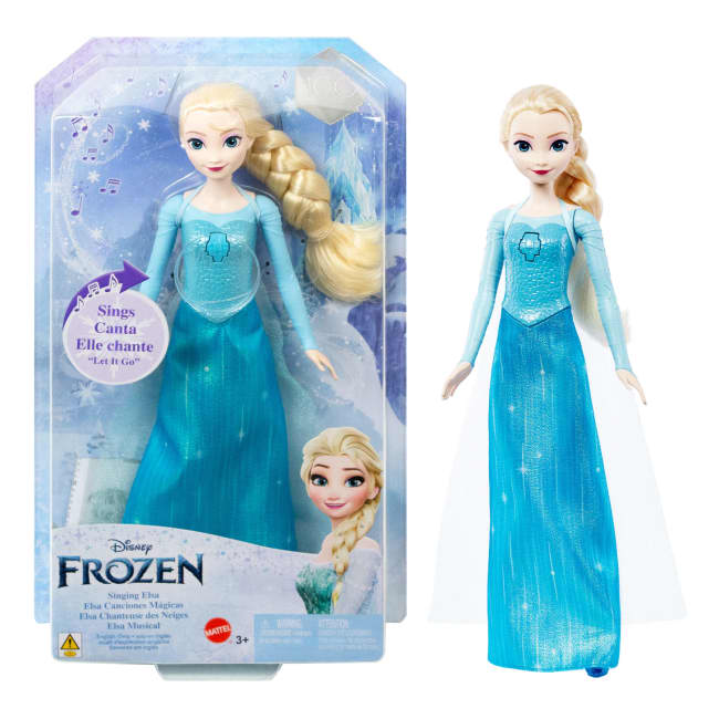 Disney Frozen Τραγουδίστρια Κούκλα Έλσα Τραγουδάει Το “Let It Go” Σε 4 Γλώσσες Από Την Ταινία