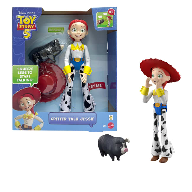 Disney · Pixar-Figurine Jessie La Bavarde De L’Ouest-Avec Jimmy Dean