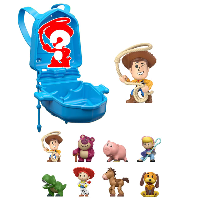 Disney And Pixar Toy Story 5 Small Stars Mini Figures, Movie Toys in Accessory Backpack