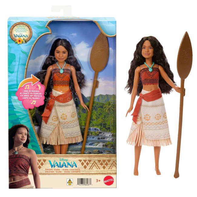 Mattel Disney Bambola Vaiana Che Canta 