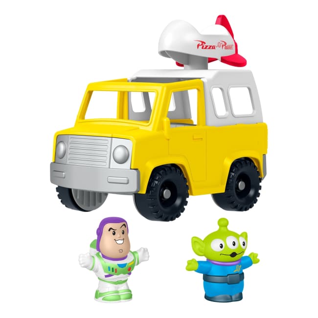 Fisher-Price Little People Disney & Pixar Toy Story Pizza Planet Truck & Buzz Lightyear Toy