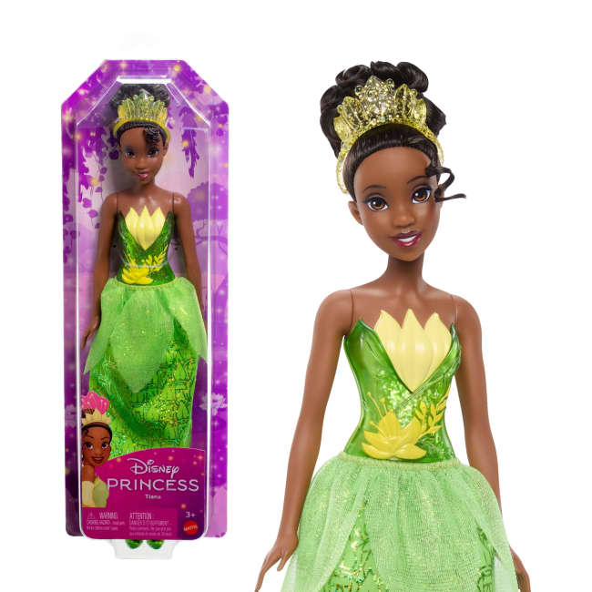 Disney-Princesses Disney-Tiana-Poupée, Habillage Et Accessoires