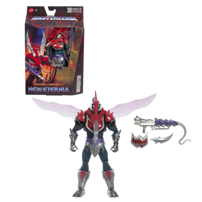 Masters of the Universe Masterverse Mosquitor Figurka i akcesoria Zestaw Zabawka dla dzieci 6+