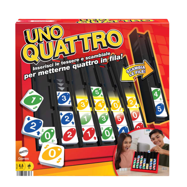 UNO Quatro, Gioco Per Adulti E Serate Di Gioco in Famiglia