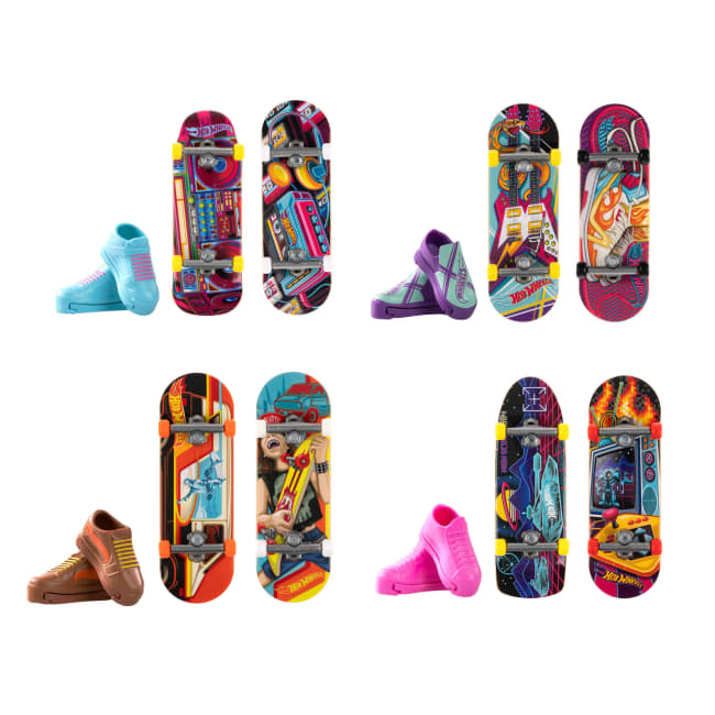 Hot Wheels Skate Retro 2-pak deskorolek + buty Asortyment