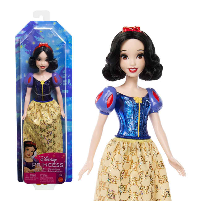 Disney-Princesses Disney-Blanche-Neige-Poupée, Habillage, Accessoires