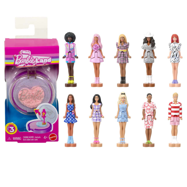 Barbie-Assortiment De Poupées Mini Barbieland-Poupées De 3,8 Cm