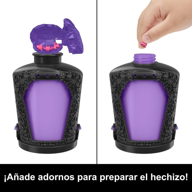 Minimuñecas De Monster High Potions, Figuras Sorpresa De Personajes Que Se Revelan Al Aplicarles Agua (Los Personajes Pueden Variar)