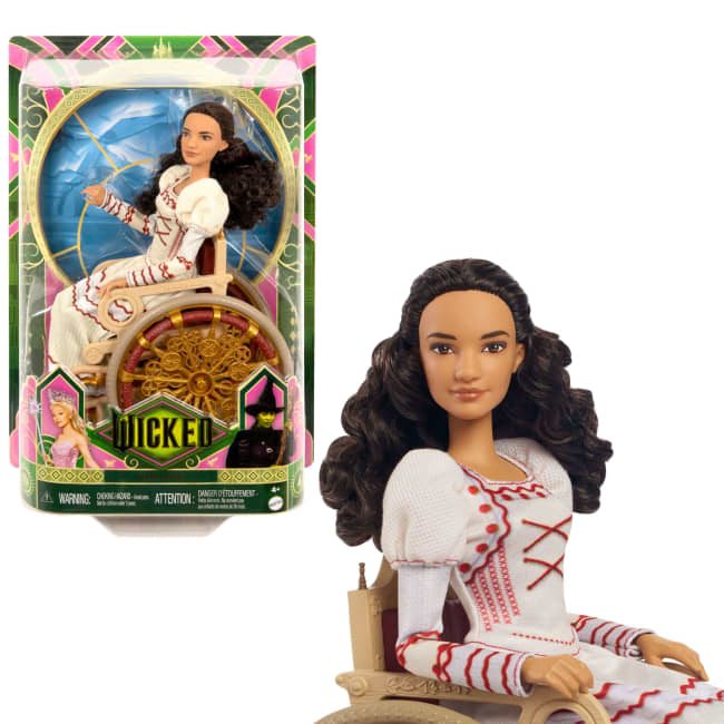 Mattel-Wicked-Nessarose-Puppe mit Outfit und Accessoires – Demnächst erhältlich