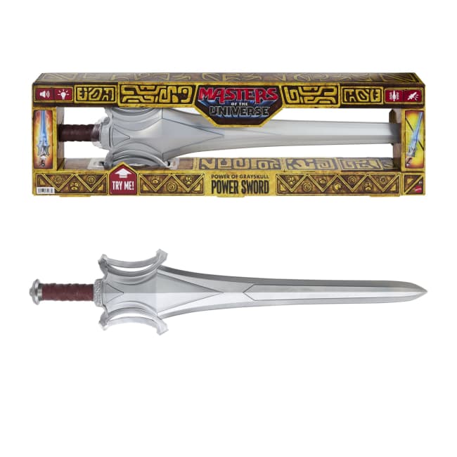 Masters Of The Universe 2026 Movie Powers Grayskull Sword, Lights, Sounds & Vibration, Role Play Toy