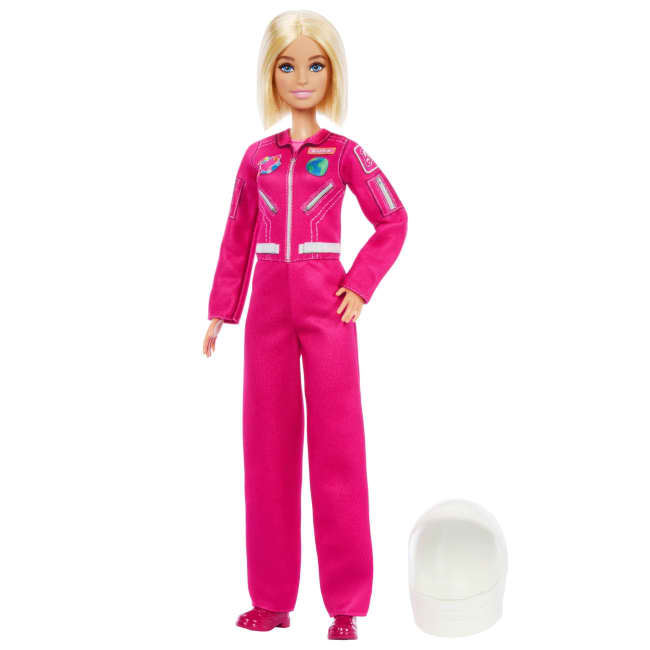 Barbie Careers Astronaut Doll & Accessory, Fashion Doll Wearing Removable Spacesuit With Helmet