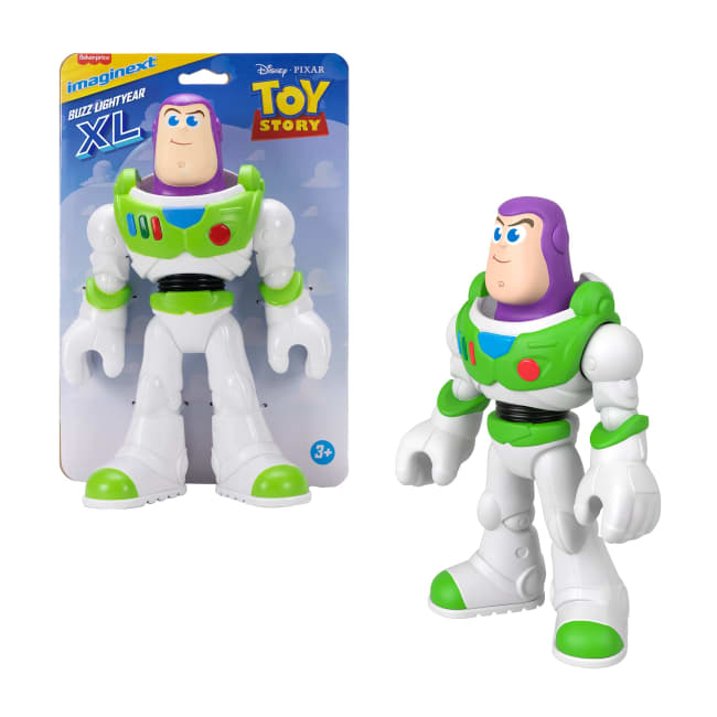 Figura De Acción XL De Buzz Lightyear De Imaginext De 22,8Cm, Inspirada En “Toy Story” De Disney Pixar