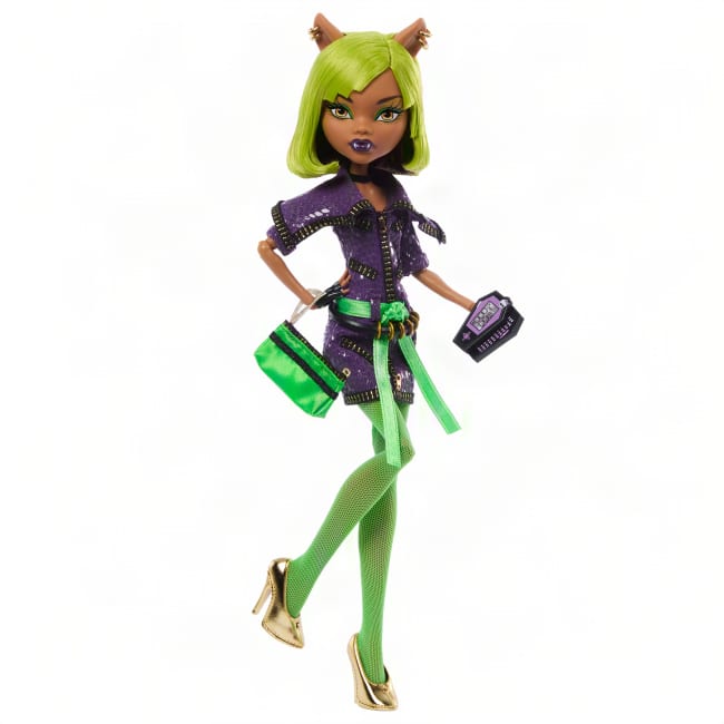 Monster High Dawn of the Dance Clawdeen Wolf Lalka kolekcjonerska Reprodukcja + akcesoria Zabawka dla dzieci 6+, fanów i kolekcjonerów