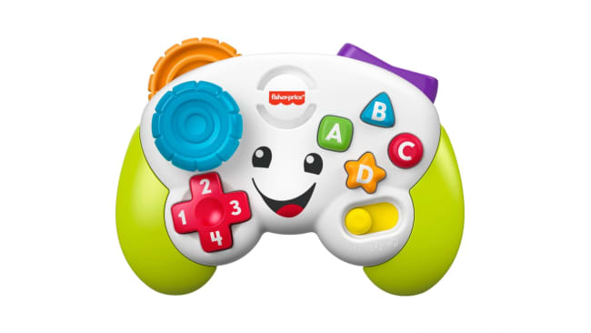 Mi Primer Mando De Consola De Laugh & Learn, De Fisher-Price, Juguete Musical Para Bebés Con Luces, Versión Multilingüe