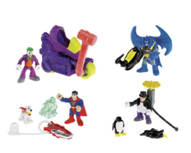 Imaginext DC Super Friends Figure Set Collection, Poseable With Accessory, Styles May Vary