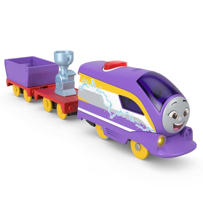 Thomas & Friends Talking Kana Toy Train, Motorized Engine With Phrases & Sounds, Uk English Version