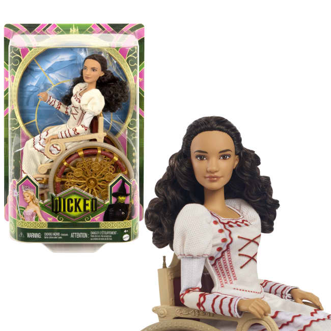 Universal Pictures-Kinofilm Wicked Nessarose-Modepuppe Mit Abnehmbarem Outfit Und Accessoires