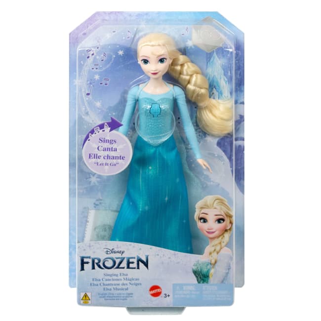 Disney Frozen Singing Elsa Doll, Sings Clip Of “Let It Go” From Disney Movie Frozen