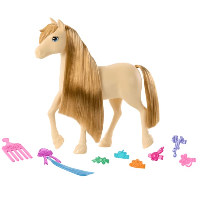Poni De Juguete Y Accesorios De “Barbie Mysteries: The Great Horse Chase” (Los Estilos Pueden Variar)