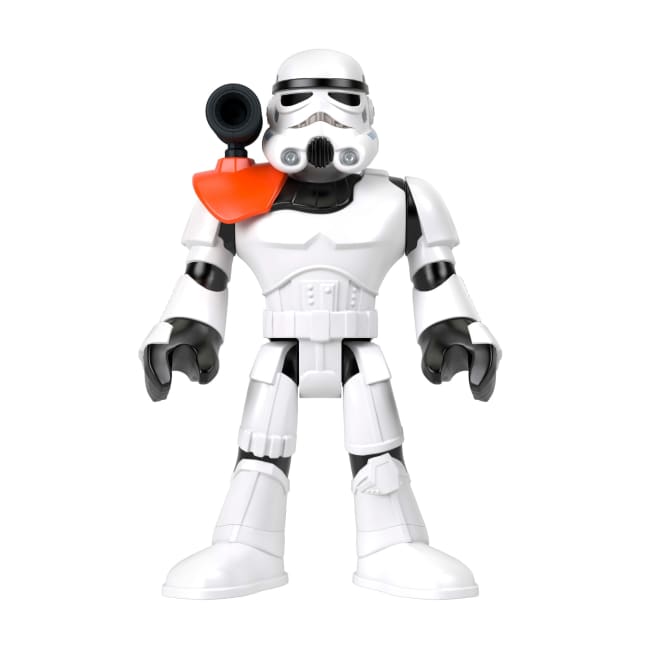 Figura De Soldado Imperial Xxl De Imaginext Star Wars De Más De 41Cm De Alto, Juguete Articulado Con Lanzador