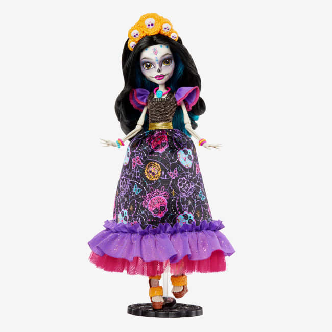 Monster High – Fêtes De Fin D’Année – Poupée Día De Muertos Skelita Calaveras