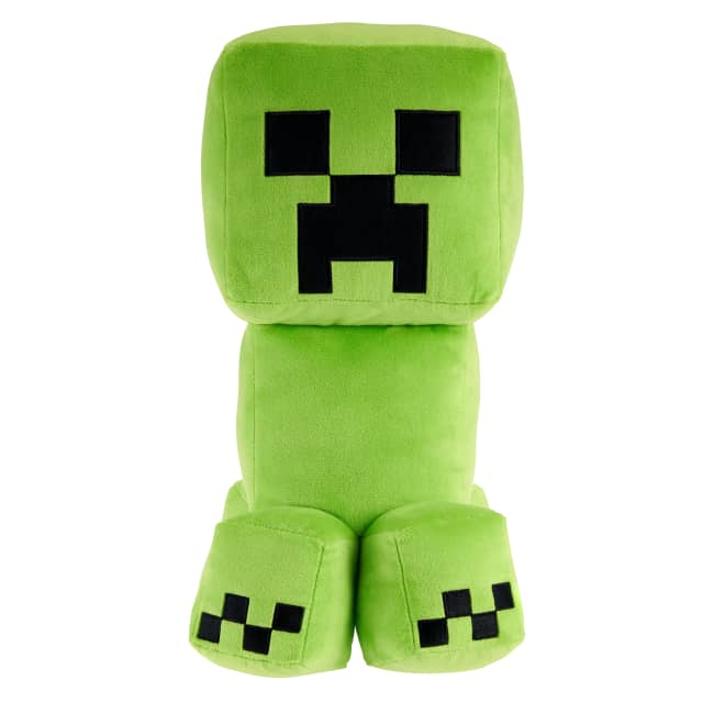 Λούτρινη Φιγούρα Minecraft Creeper 40 Εκ., Pixel Σχέδιο