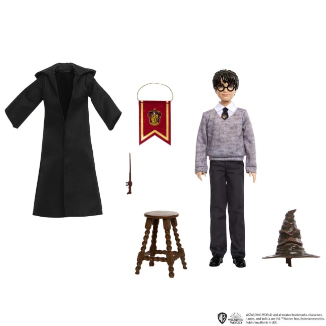 Harry Potter-Poupée Harry Potter Et Le Choixpeau Magique-Accessoires