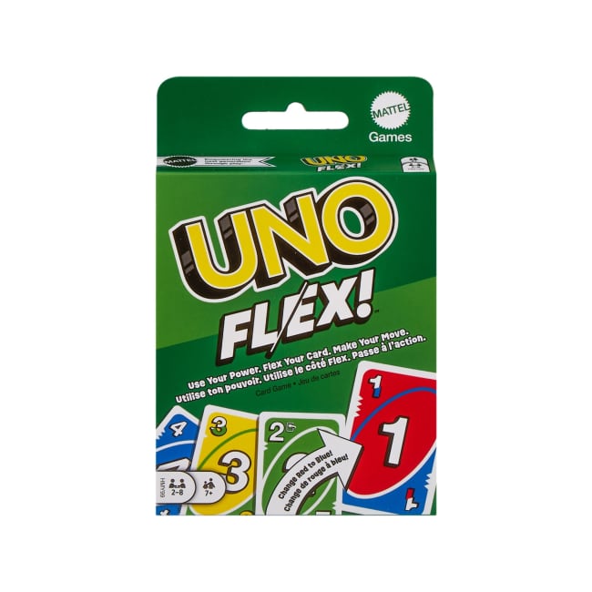 Mattel Games UNO Flex, Kartenspiel, Familienspiel