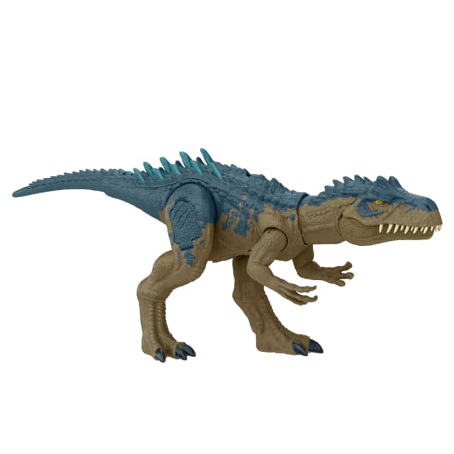Dinosaurio De Juguete Alosaurio Embestida Despiadada De Jurassic World Con Ataque Y Sonido