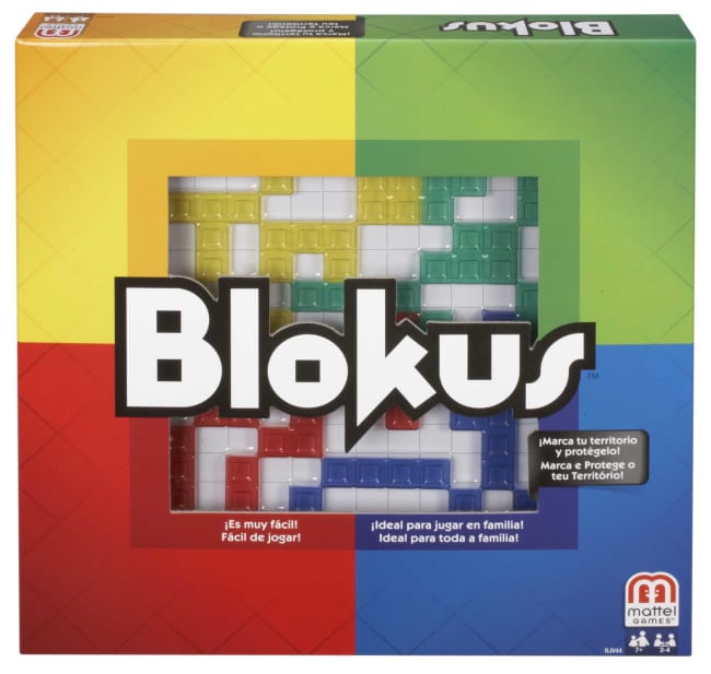 Mattel Games Blokus Refresh, Juego De Estrategia Para Niños +5 Años (Mattel Bjv44)