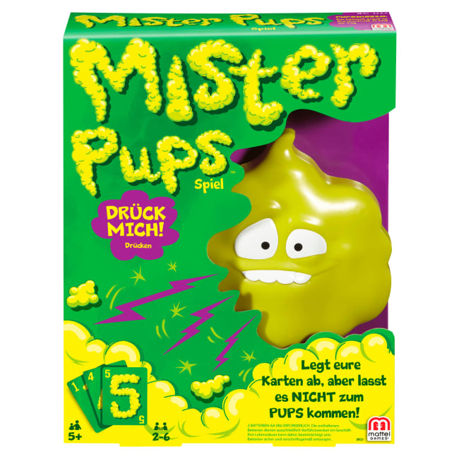 Mattel Games Mister Pups, Kinderspiel, Aktionsspiel