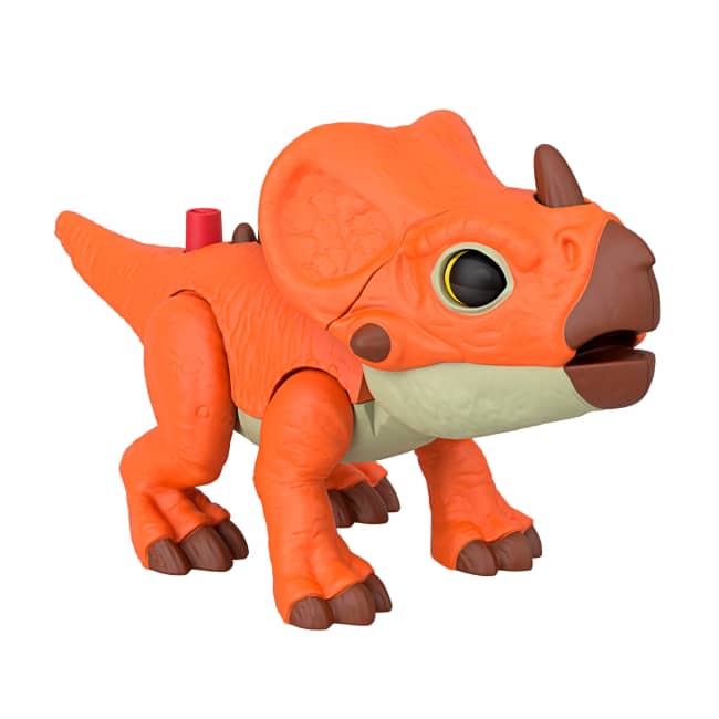 Figura De Acción De Aquilops De “Jurassic World: El Renacer” De Imaginext De Fisher-Price, Figura De Dinosaurio Con Movimiento