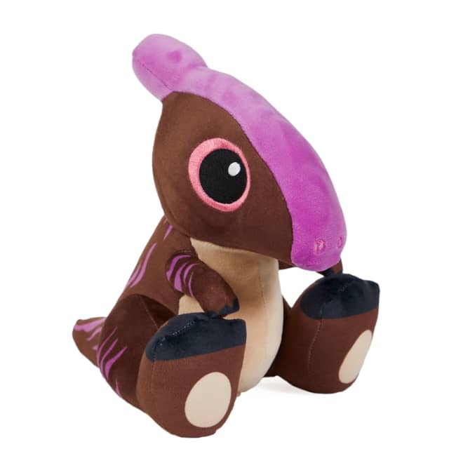 Jurassic World: Chaos Theory Parasaurolophus Dinosaur Plush Toy With Glowing Feature