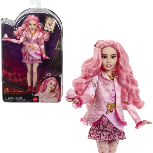 Disney Descendants: The Rise Of Red Fashion Doll & Accessory - Bridget, Young Queen Of Hearts
