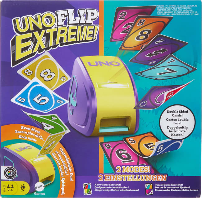 Uno – Jeu De Cartes Uno Flip Extrême