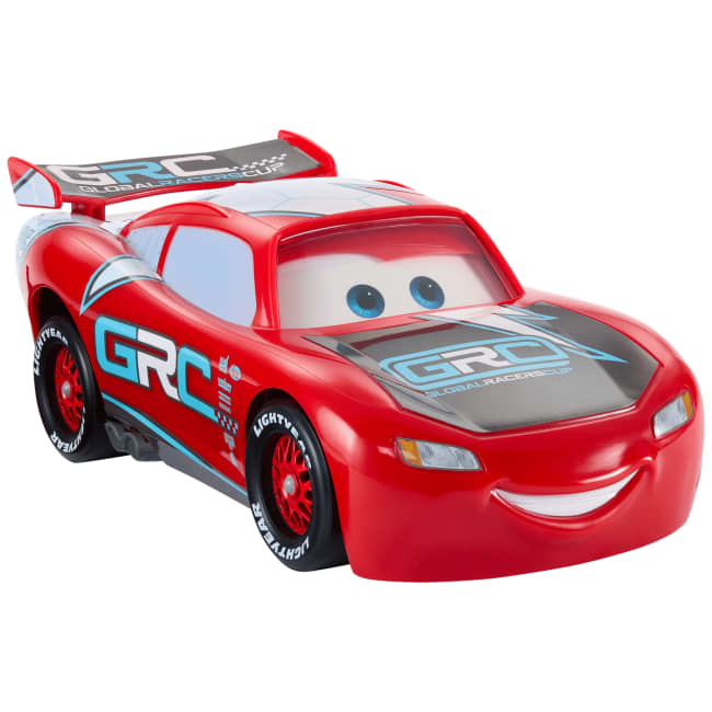 Disney · Pixar Cars-Flash Mcqueen Course Et Dérapages-Coffret