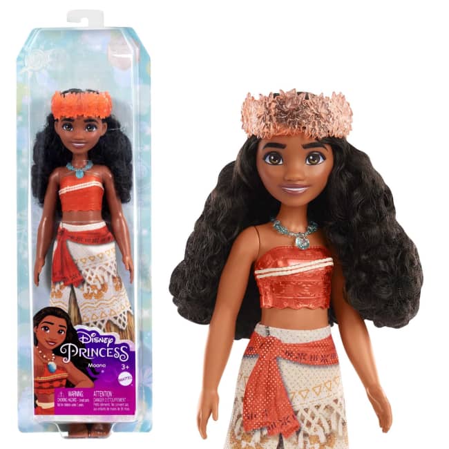 Disney Princess Moana Doll With Sparkling Fashion & Accessories, Inspired By Disney Movie